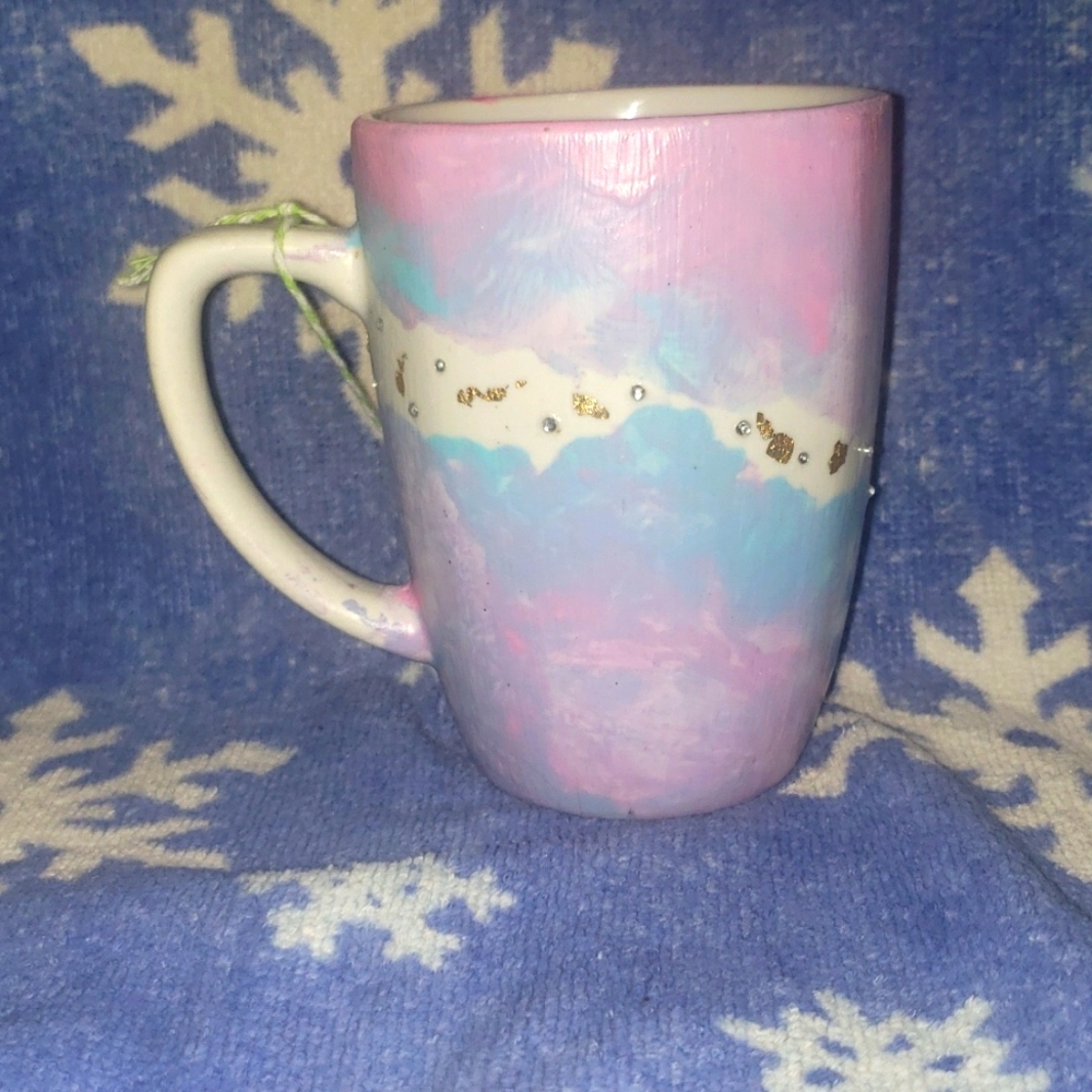 Handpainted Geode Mug - Picture 3 of 4